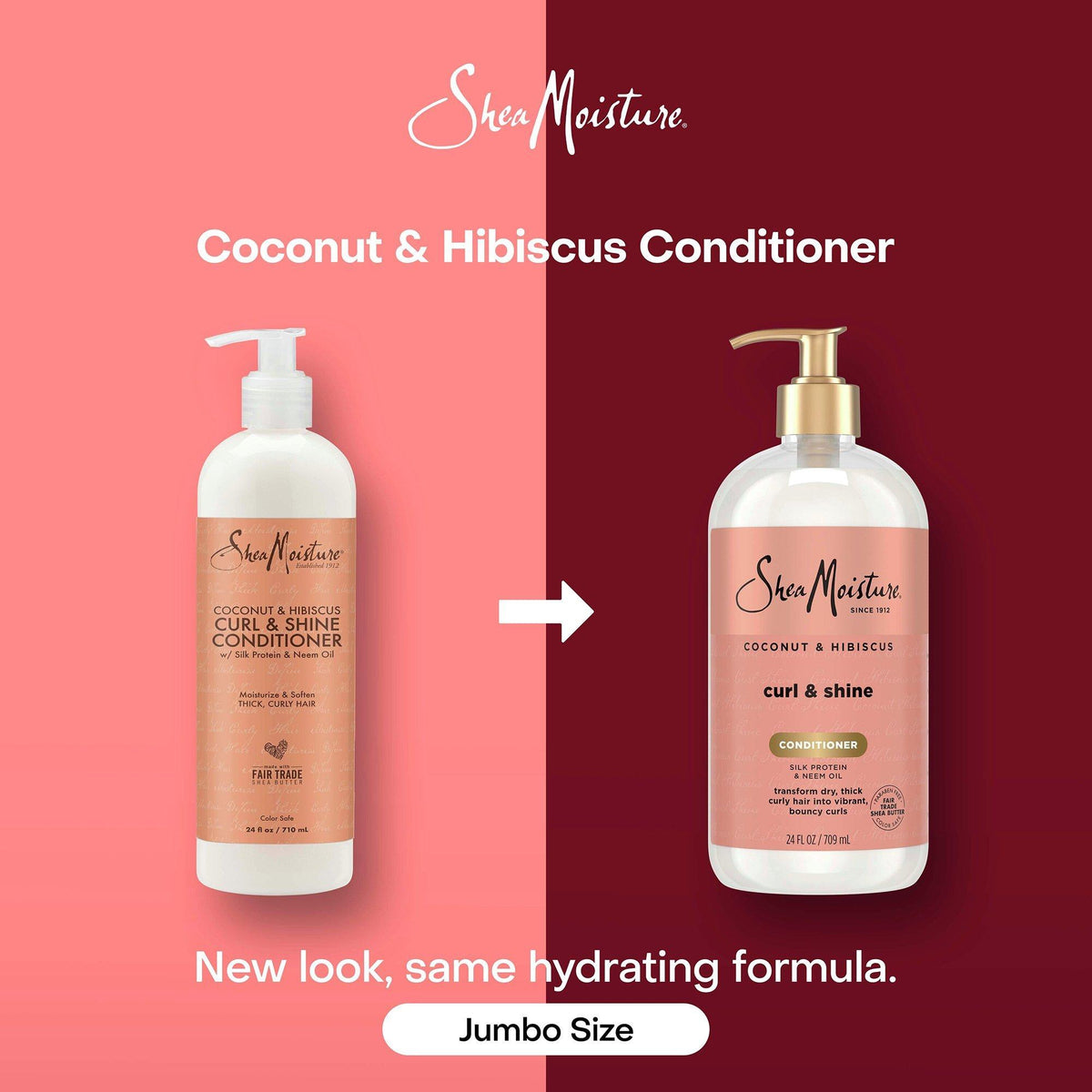 Curl & Shine Coconut & Hibiscus Conditioner