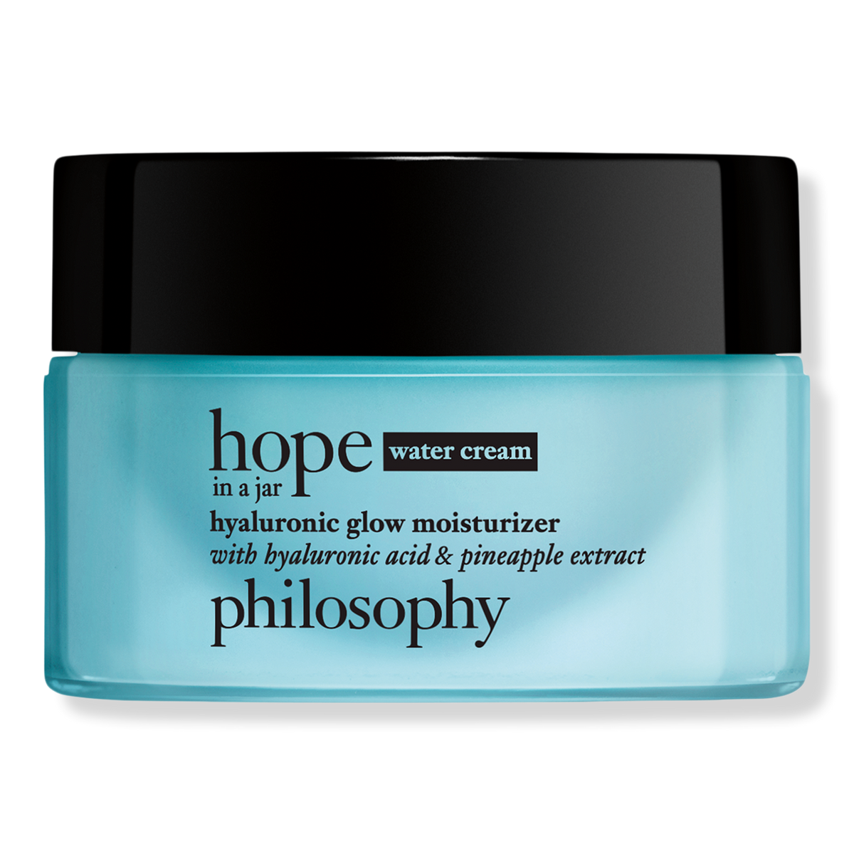 Hope In A Jar Water Cream Hyaluronic Glow Moisturizer