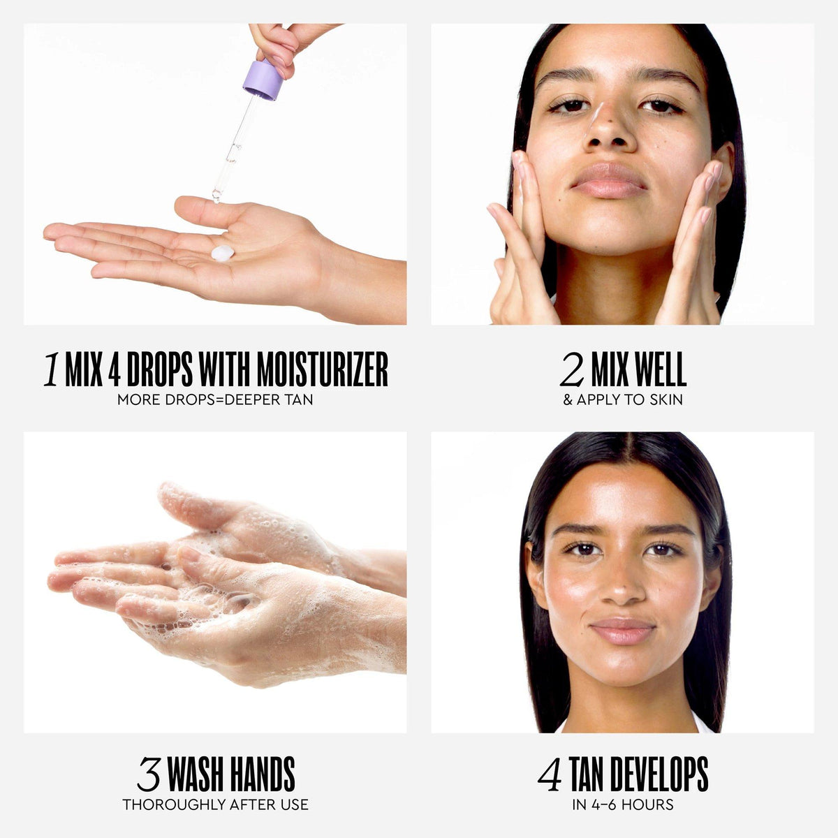 Mini Face + Body Self Tan Drops