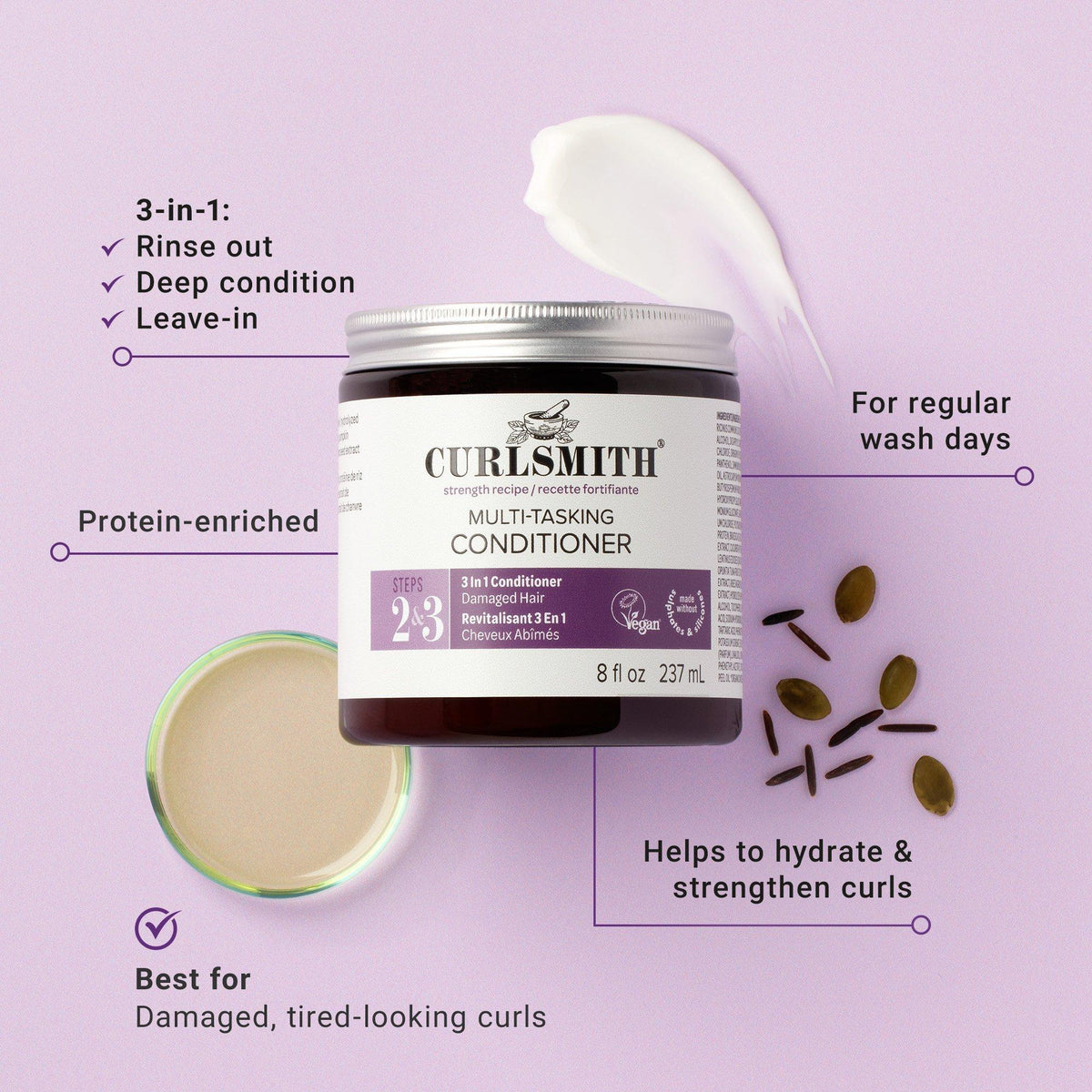 Travel Size Multi-Tasking Conditioner