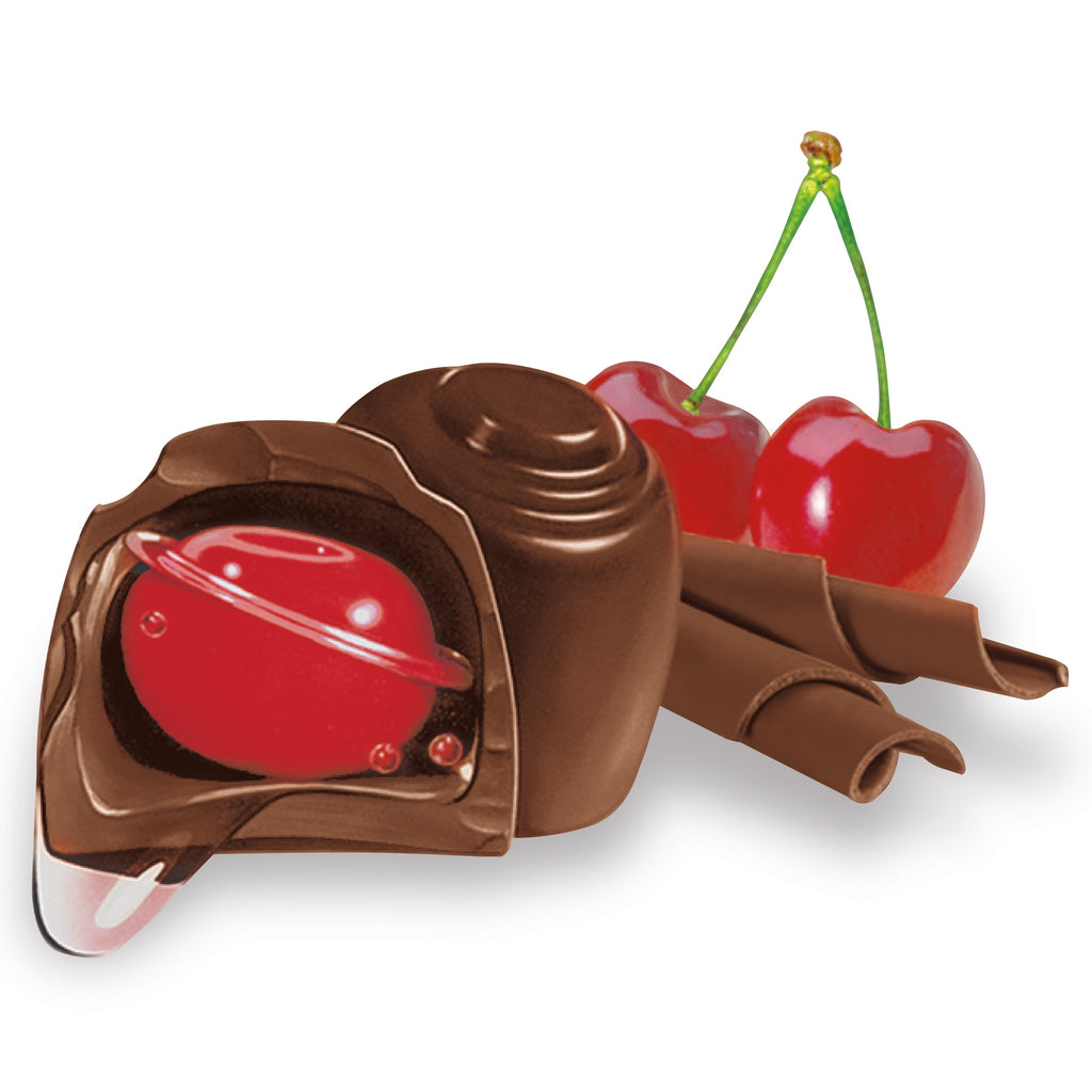 Cella's, Chocolate Covered Cherries, 8 oz, Peanut Free, Gluten Free, Contains Milk and Soy.
