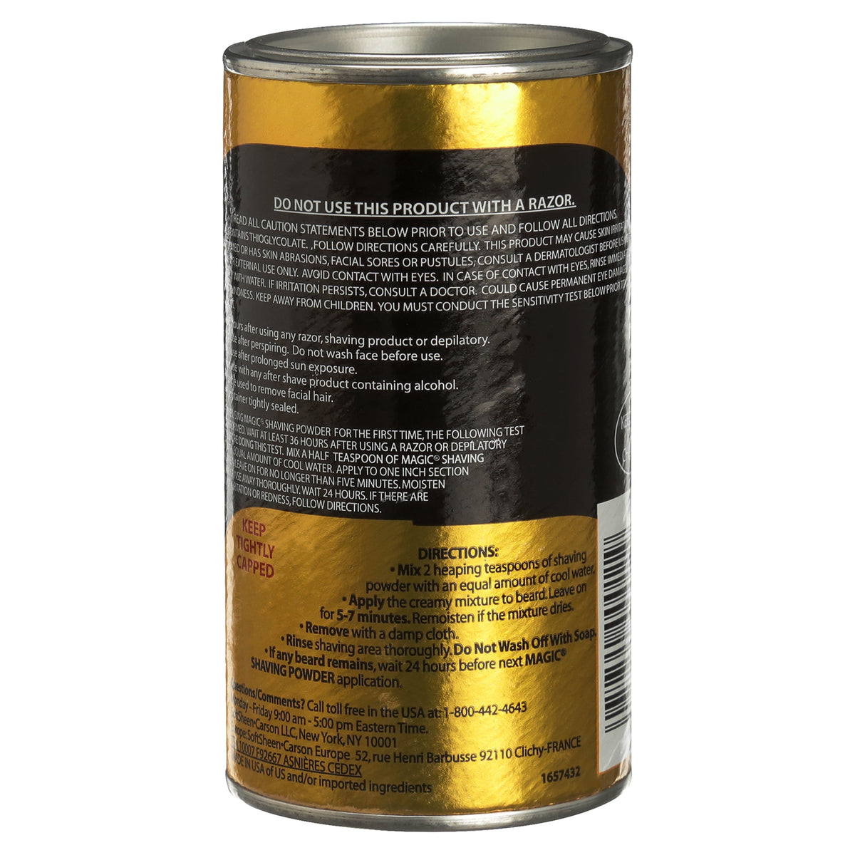 SoftSheen-Carson Fragrant Magic Shaving Powder with Fragrance, Helps Stop Razor Bumps, 4.5 OZ