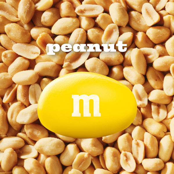 M&M's Peanut Milk Chocolate Candy, Full Size - 1.74 oz Pouch