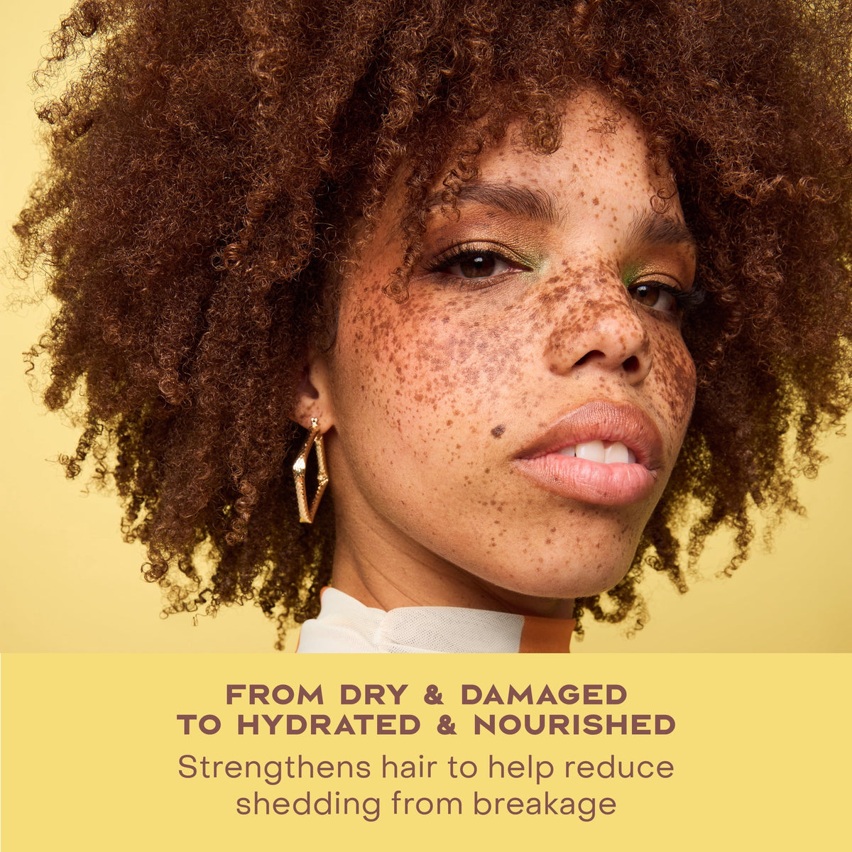 SheaMoisture Leave-In Conditioner For Hair Strength Restoration & Frizz Control, Jamaican Black Castor Oil With Peppermint, Apple Cider Vinegar