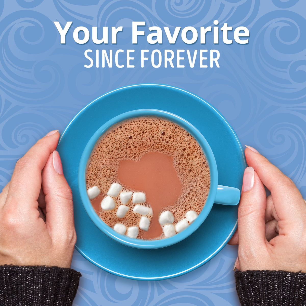 Swiss Miss Chocolate Hot Cocoa Mix With Marshmallows, 1.38 oz., 8-Count Envelopes