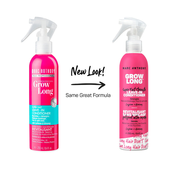 Marc Anthony GROW LONG Super Fast Strength Leave-in Conditioner with Ginseng, 8.4 fl oz