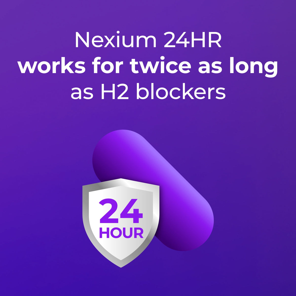 Nexium 24HR Clearminis Acid Reducer Heartburn Relief Delayed Release Capsules With Esomeprazole Magnesium - 14 Count