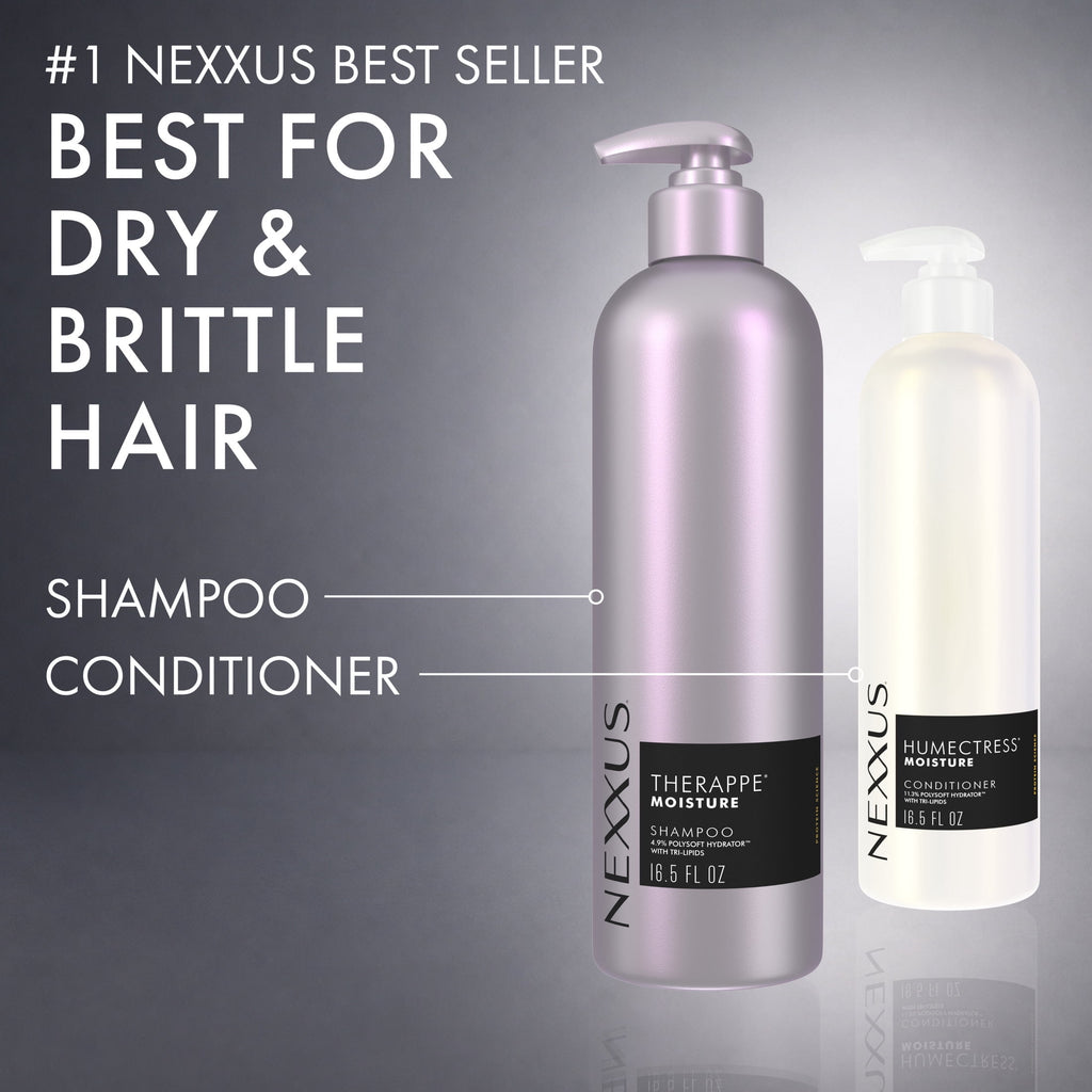 Nexxus THERAPPE Shampoo For Dry Hair For Ultimate Moisture Powered By POLYSOFT HYDRATOR™ Technology With Tri-lipids ,16.5 fl oz