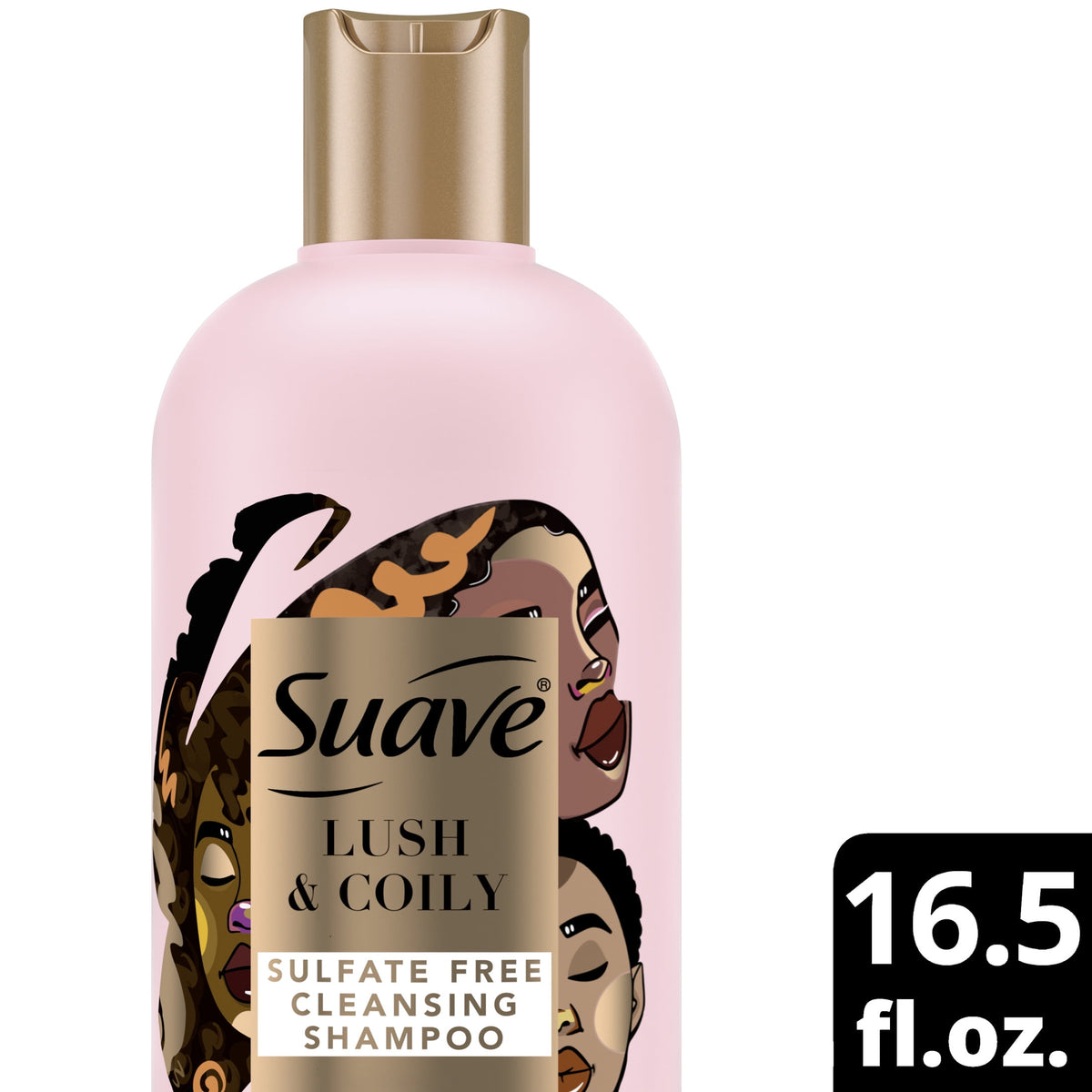 Suave Shea Butter & Pure Coconut Oil Moisturizing Shampoo 16.5OZ
