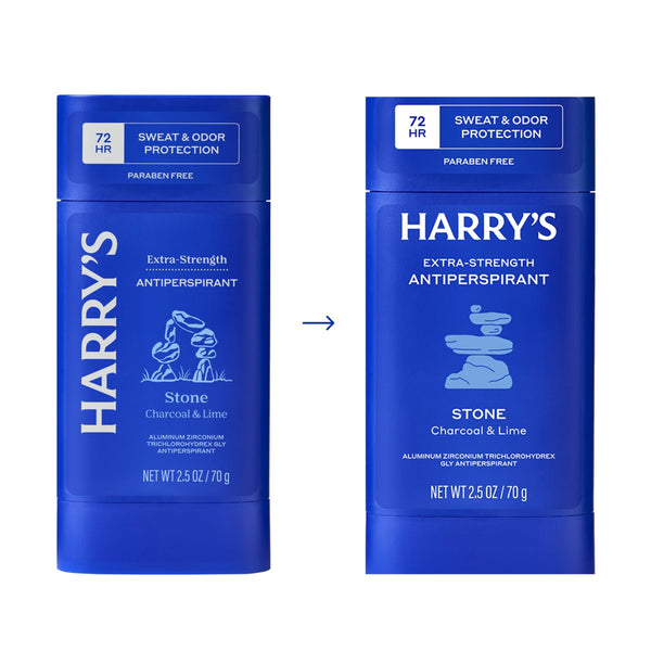 Harry's Extra-Strength Antiperspirant Deodorant for Men, Sweat and Odor Protection, Stone, 2.5 oz
