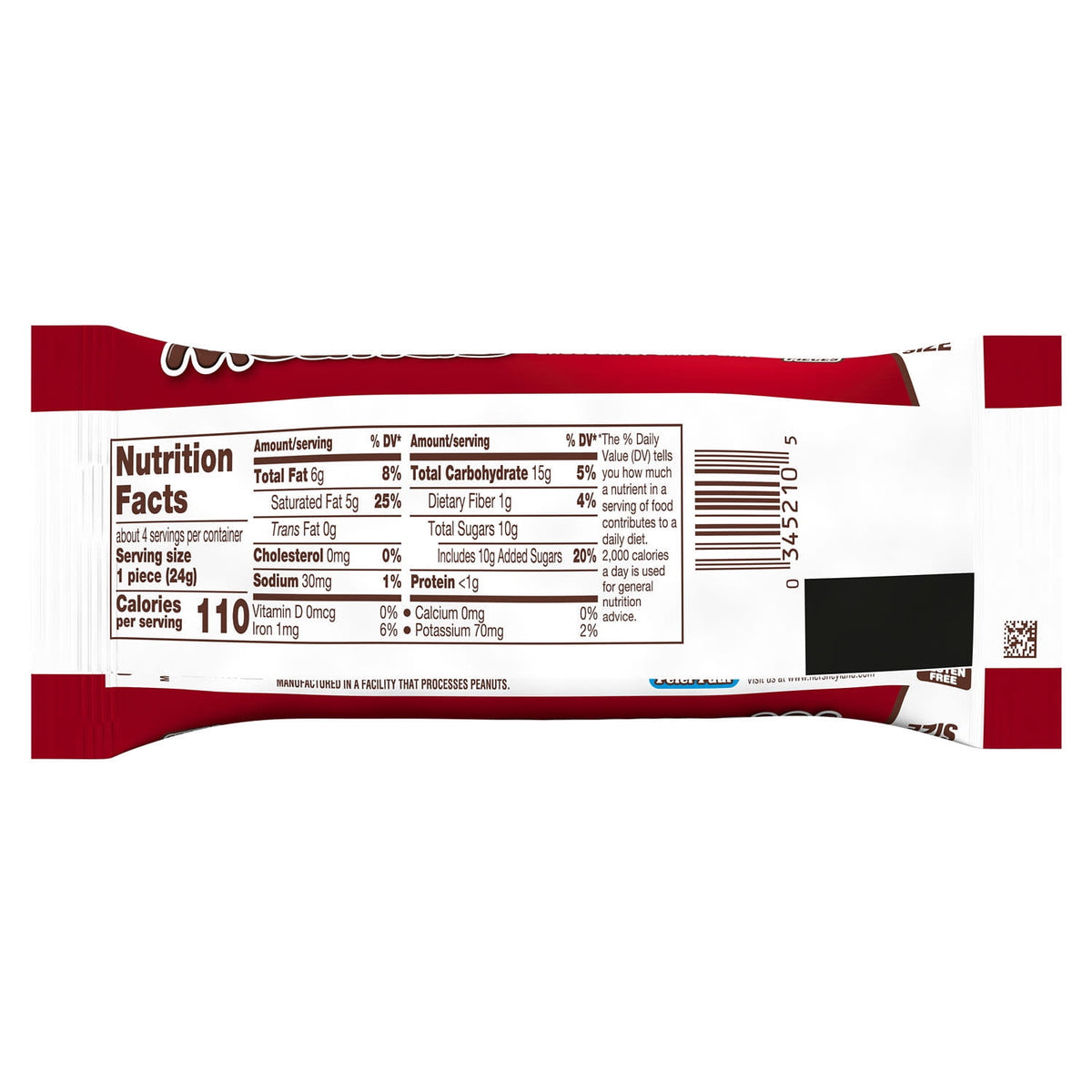 Mounds Coconut and Dark Chocolatey King Size Candy, Bars 3.5 oz, 4 Pieces