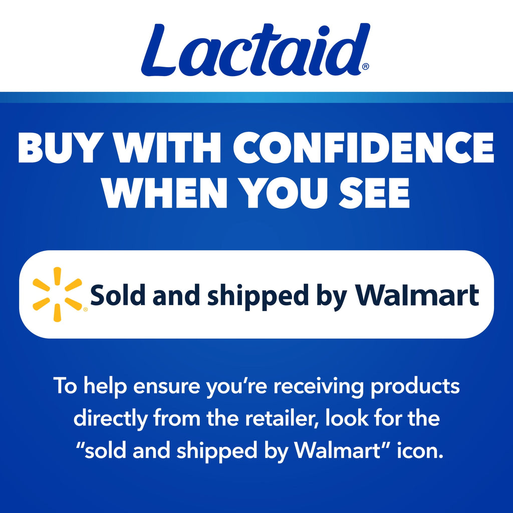 Lactaid Fast Act Lactose Relief Chewables, Vanilla, 32 Packs of 1 Count