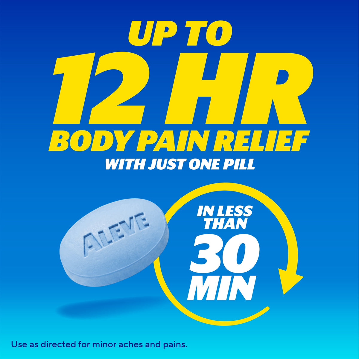 Aleve Pain Relief Liquid Gels Easy Open Arthritis Cap, Naproxen Sodium  80 Count