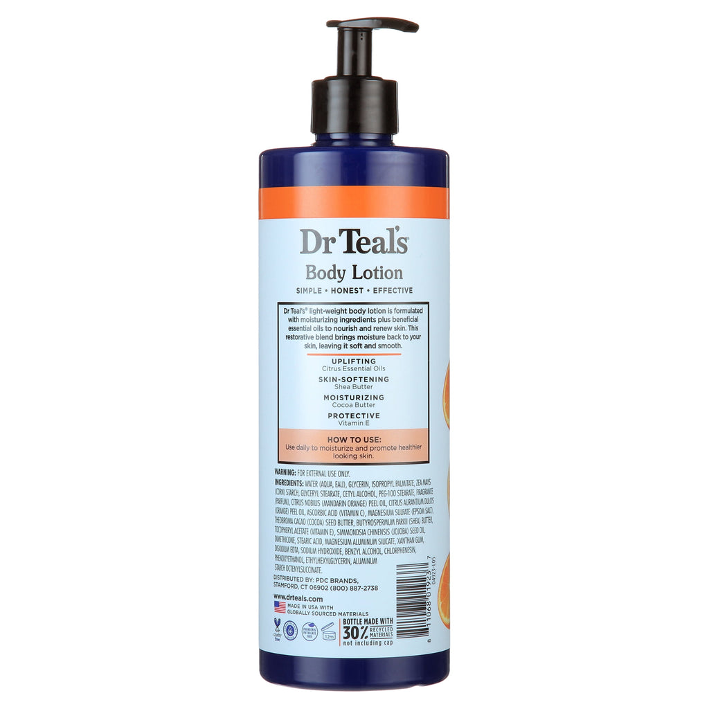 Dr Teal's Vitamin C Lotion, 18 oz.