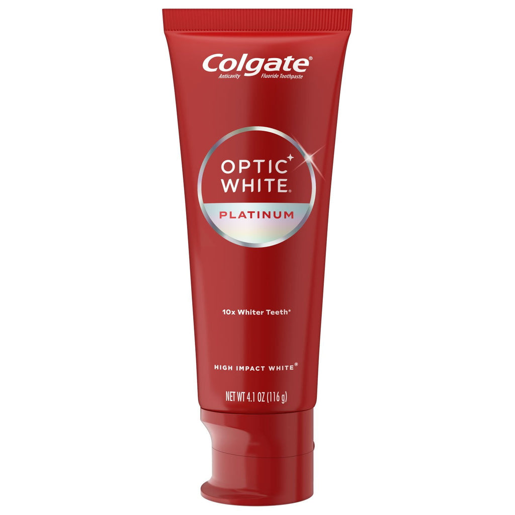 Colgate Optic White Renewal High Impact White Zahnpasta zur Zahnaufhellung, 4er-Pack