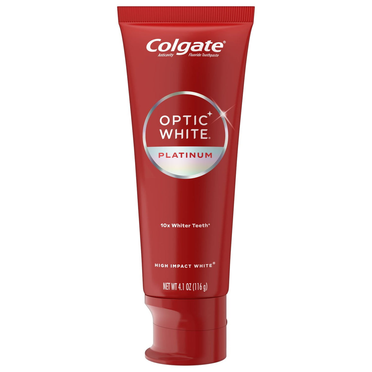 Colgate Optic White Renewal High Impact White Zahnpasta zur Zahnaufhellung, 4er-Pack