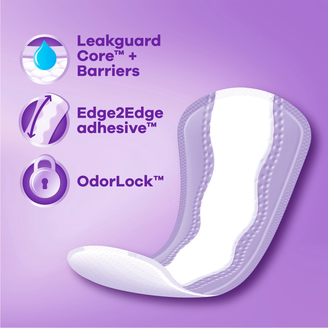 Always Daily Extra Protect Liners, Extra Long Length Length, Scented Panty Liners, 60 Count