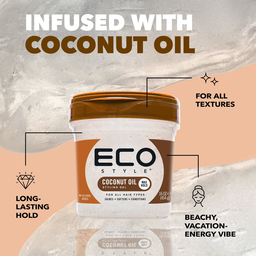 Eco Style Coconut Oil Styling Gel 16 oz