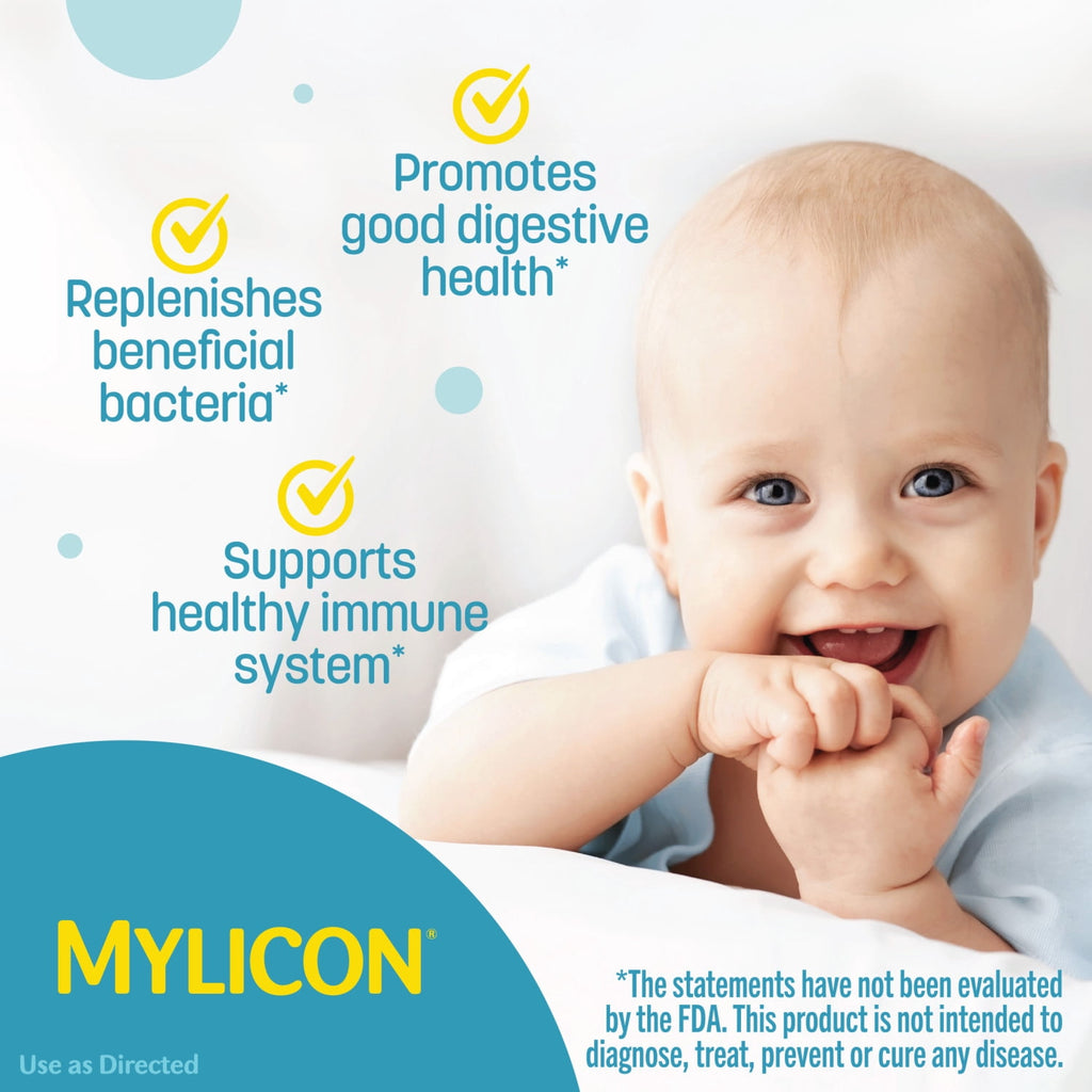 Mylicon Infants' Daily Probiotic Drops, Infants, 0.28 fl oz.