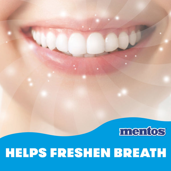 Mentos Pure Fresh Sugar-Free Fresh Mint Xylitol Chewing Gum, 120 Count Resealable Bag