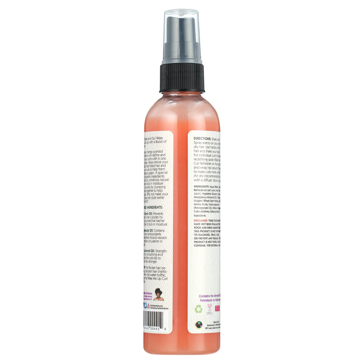 Alikay Naturals Wake Me Up Curl Refresher, 8 oz, Unisex