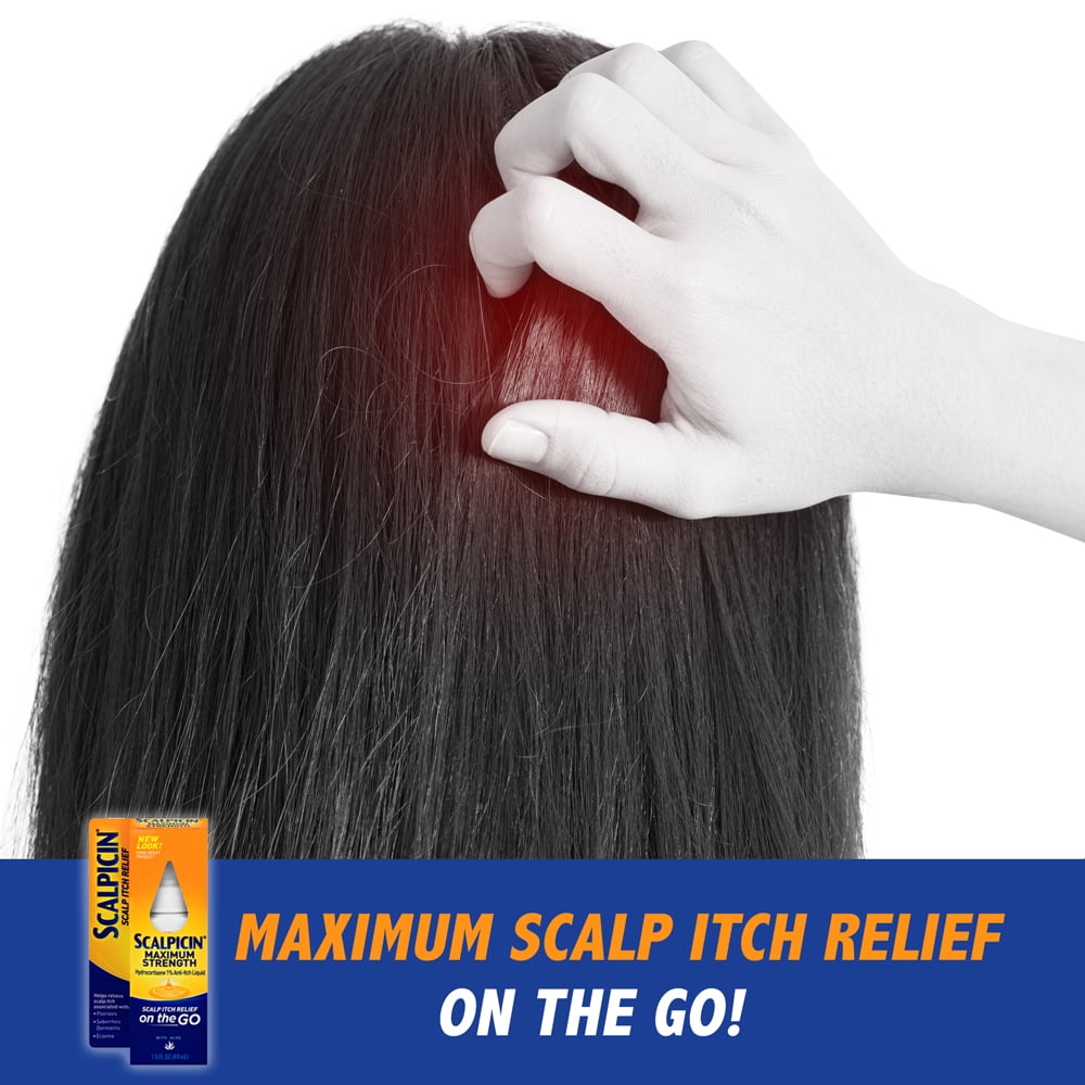 Scalpicin Scalp Itch Treatment, 1.5 fl oz, Max Strength