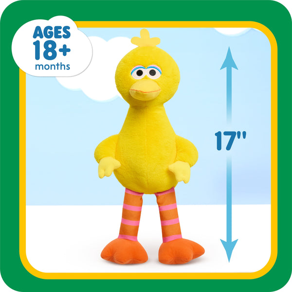 Sesame Street Large Plush Big Bird Baby and Toddler Toys