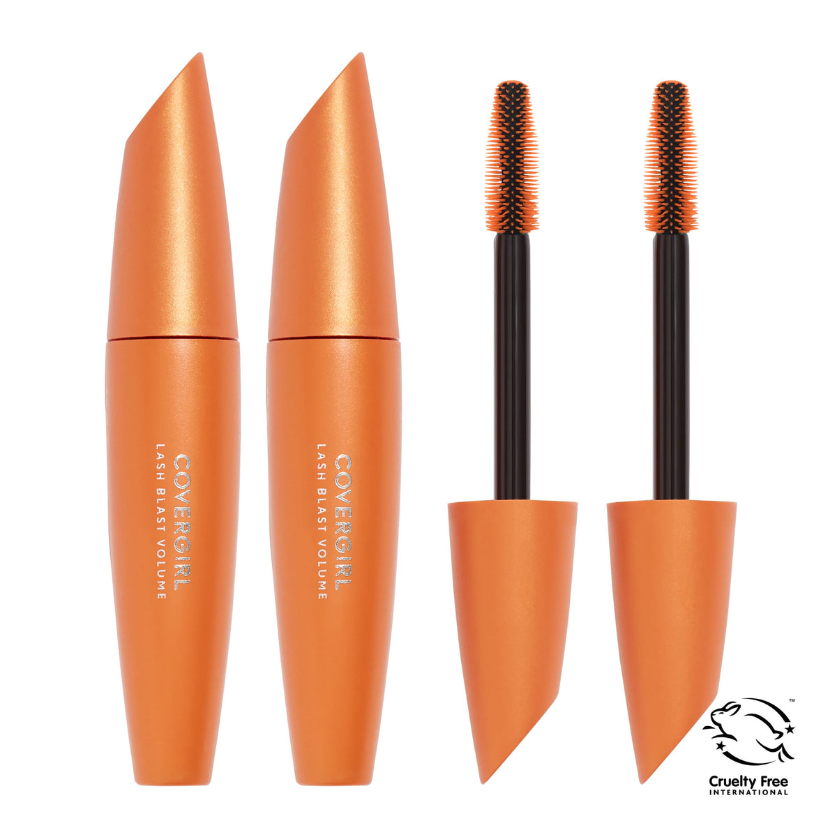 (2-Pack) COVERGIRL Lash Blast Volume Mascara, 800 Very Black, 0.44 oz