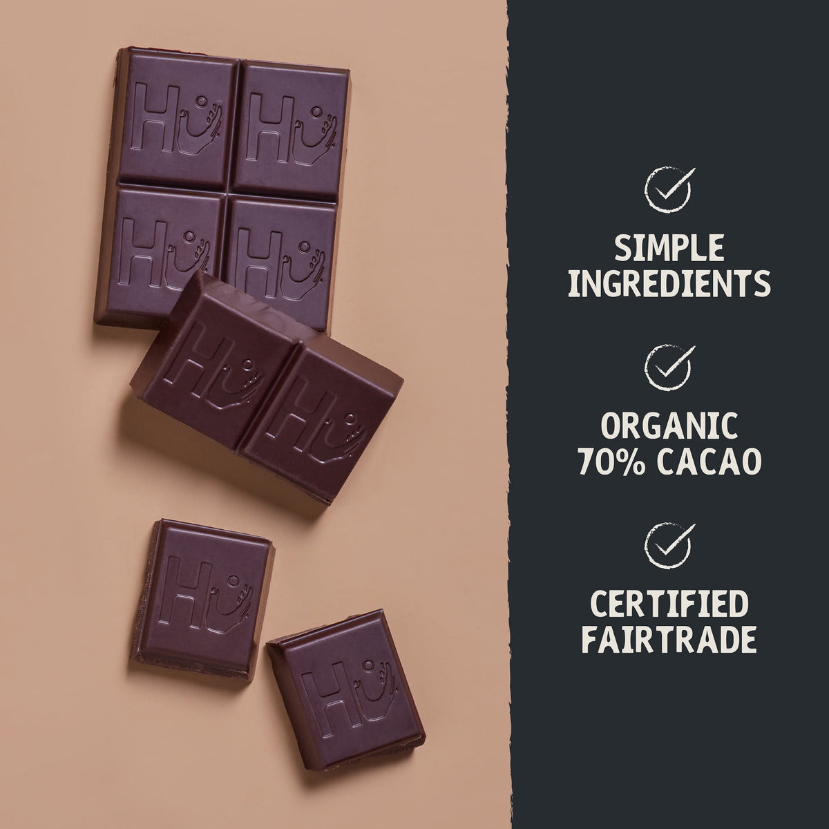 Hu Salty Dark Chocolate Bar, 2.1 Ounce Bar, 1 Count