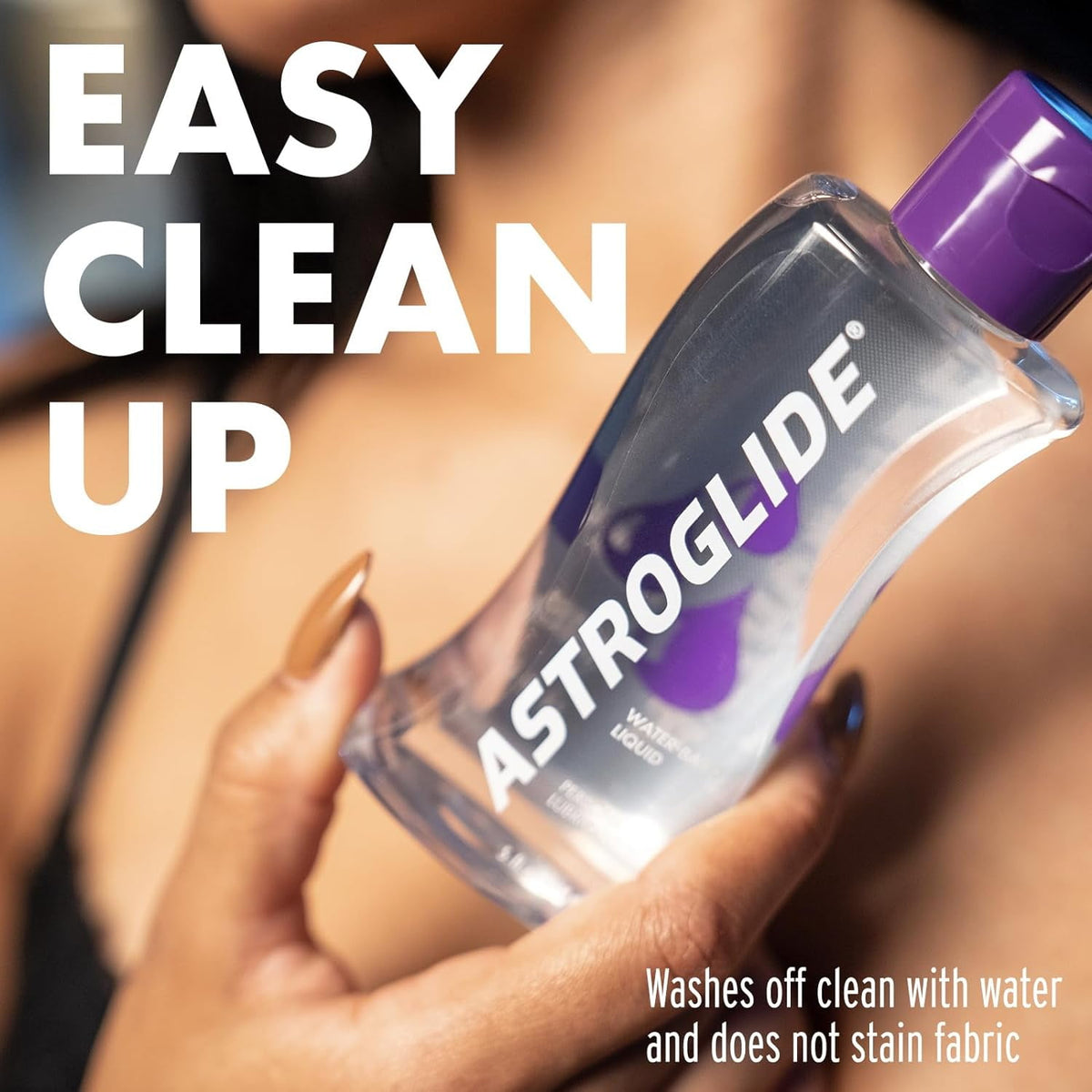 Astroglide Liquid Water Based Personal Lube, for Men, for Women, Condom Compatible Lube, 5 fl oz