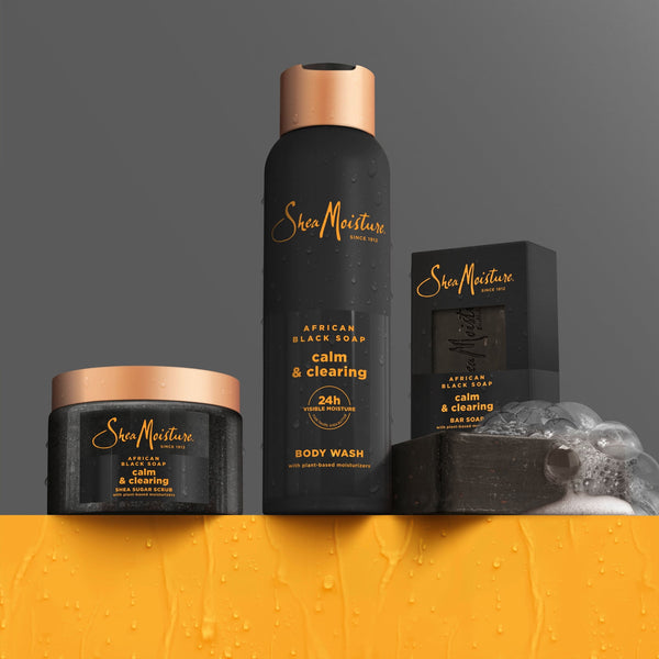 SheaMoisture Bar Soap Soothe And Clarify Skin African Black Soap Soothing And Clarifying Bar Soap With 24h Shea Moisture Nutrients For Healthy