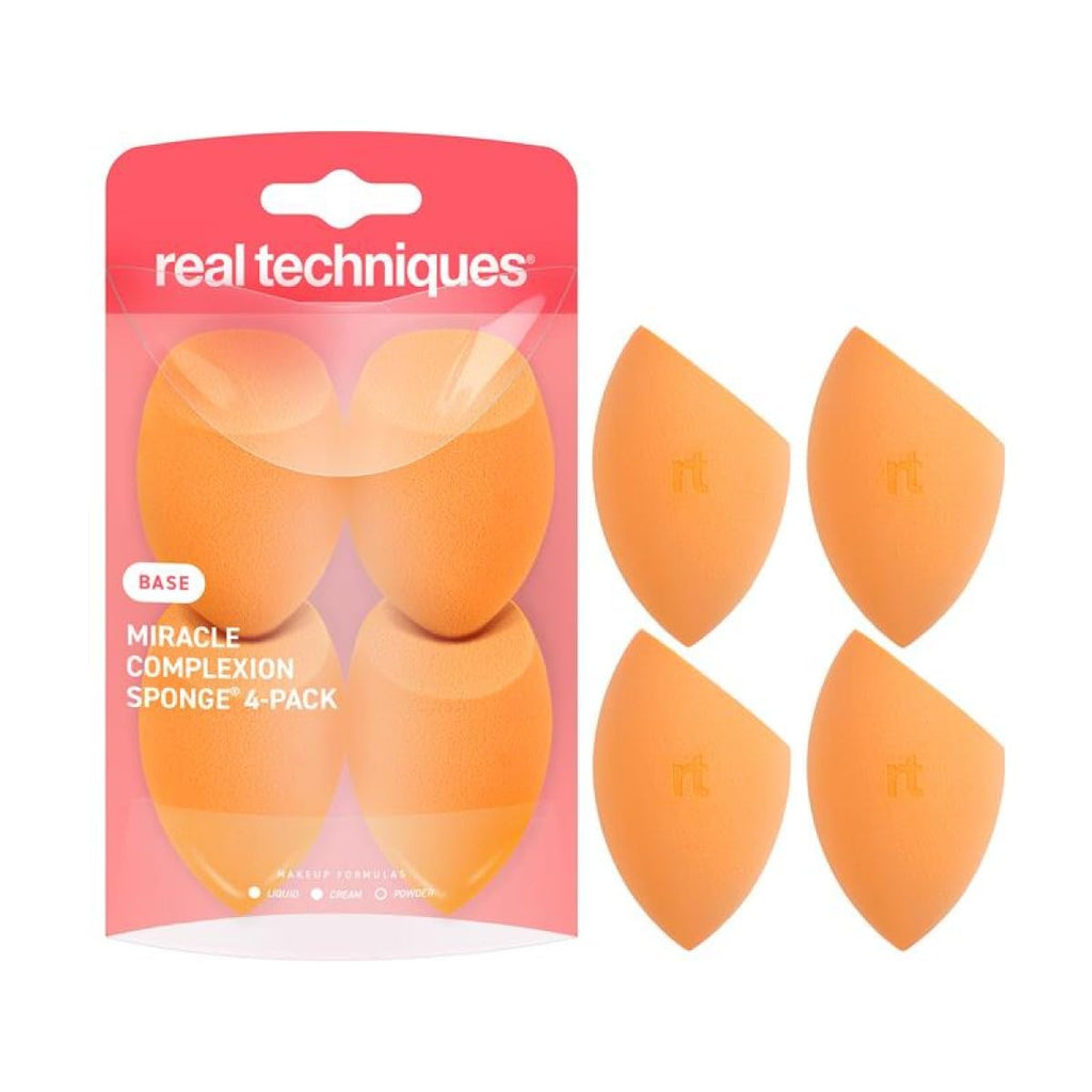 Real Techniques Miracle Complexion Makeup Blending Sponges 4 Pack