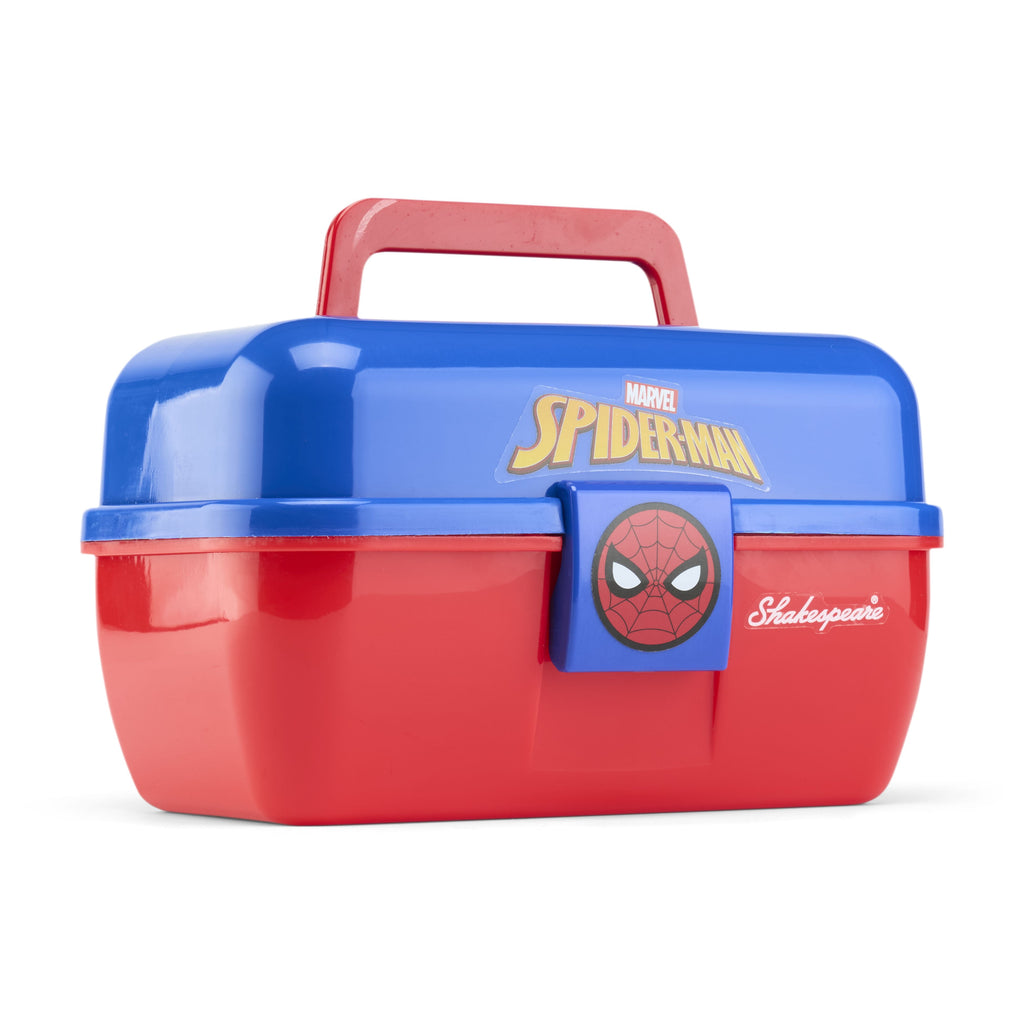Shakespeare Marvel Spider-Man Play Box, Kids Fishing Tackle Box