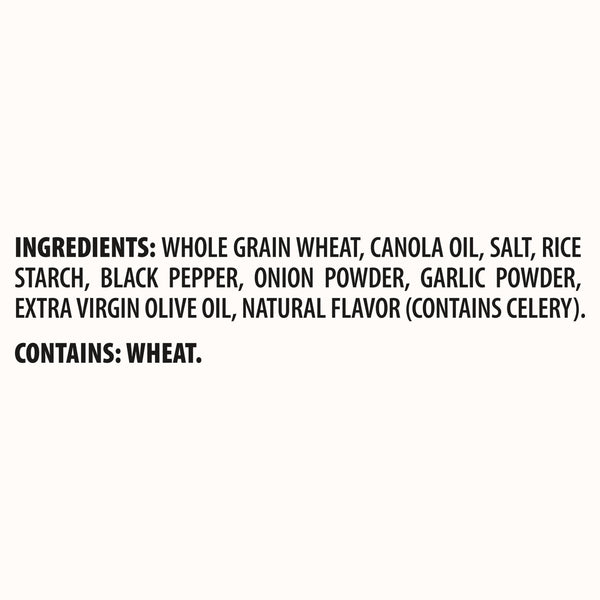 Triscuit Cracked Pepper & Olive Oil Whole Grain Wheat Crackers, Snack Crackers, Family Size, 12.5 oz