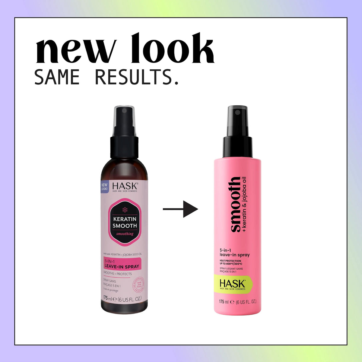 Hask Keratin Smoothing 5-in-1 Leave-in Spray, 6 fl oz