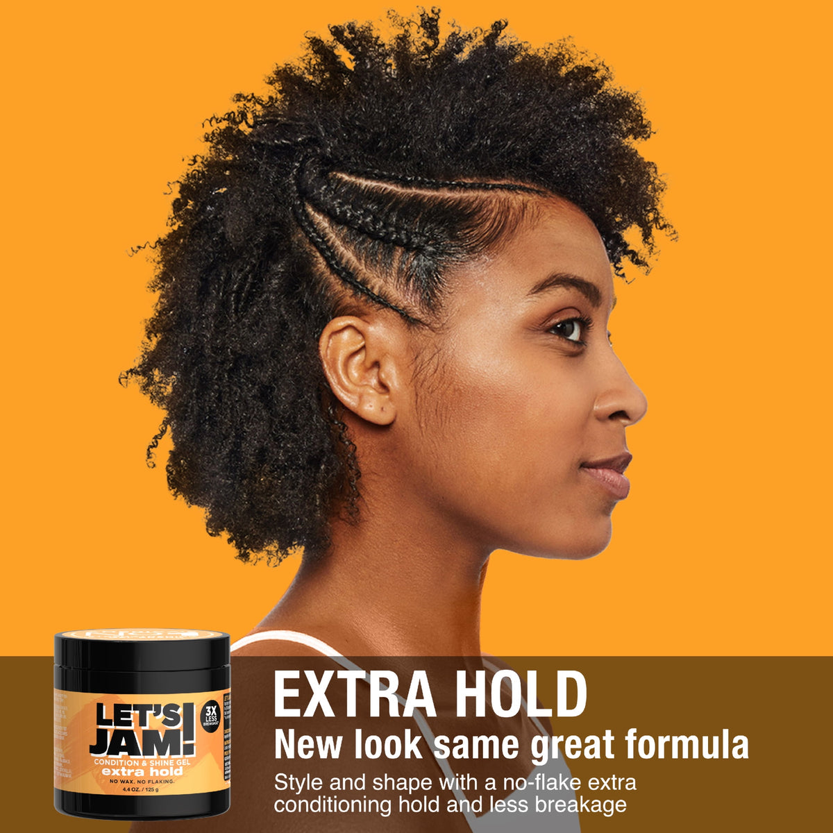 Softsheen Carson Let's Jam! Dark and Lovely Condition and Shine Gel, 4.4 oz