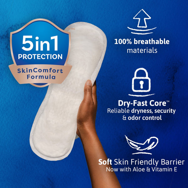 TENA Sensitive Care Ultimate Absorbency Incontinence Pads for Women, 33 ct