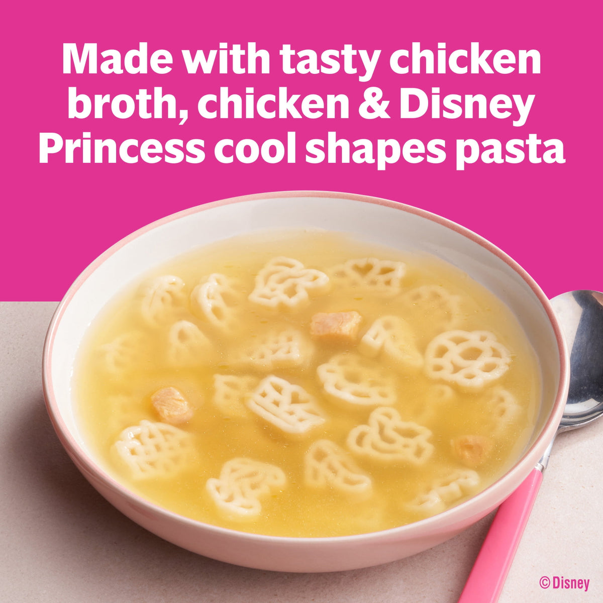 Campbell’s Condensed Kids Soup Disney Princess Cool Shapes Pasta, 10.5 oz
