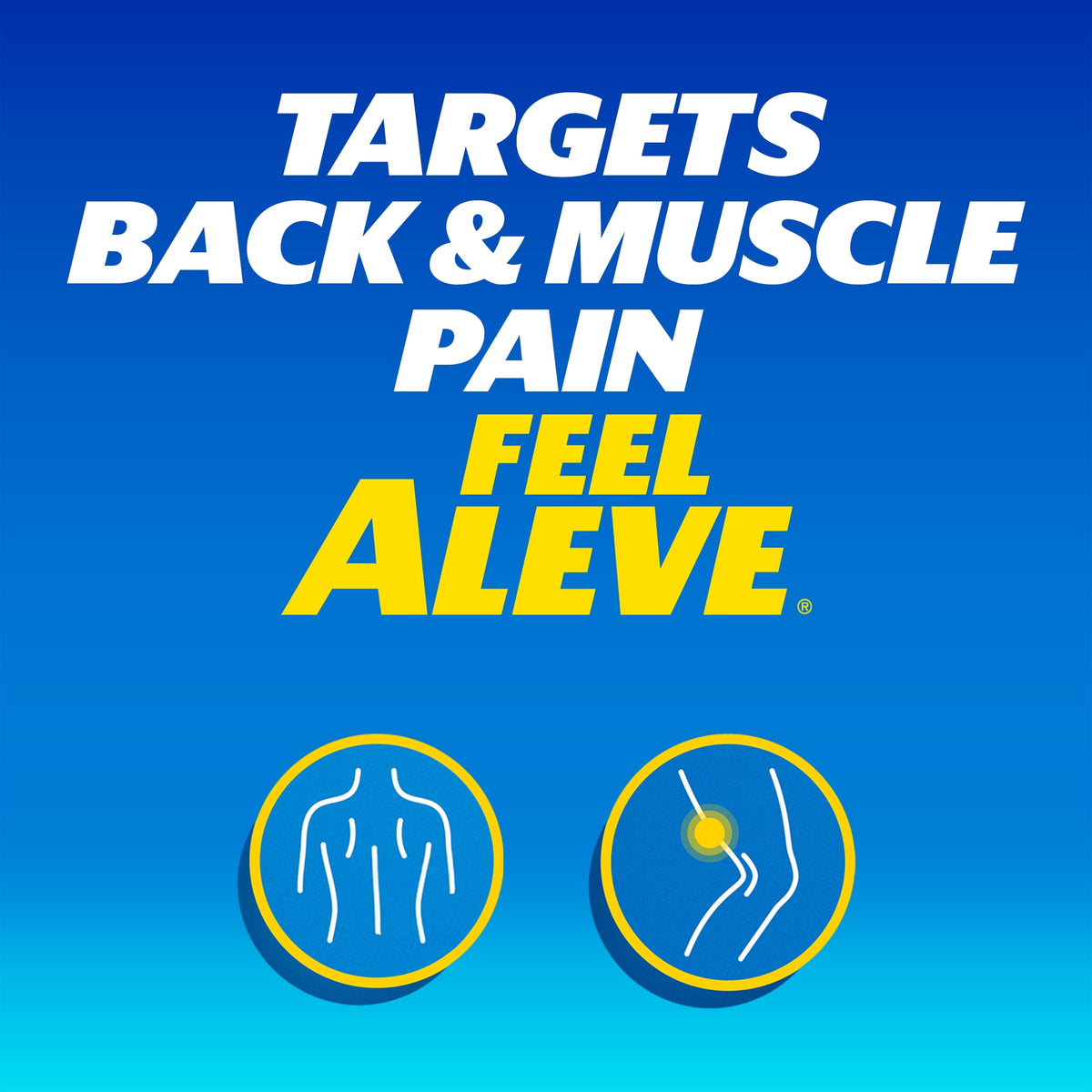Aleve Back & Muscle Pain Reliever Naproxen Sodium Tablets, 24 Count