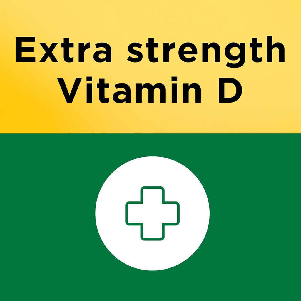 Nature Made Vitamin D3 5000 IU (125 mcg), 90 Vitamin D Softgels