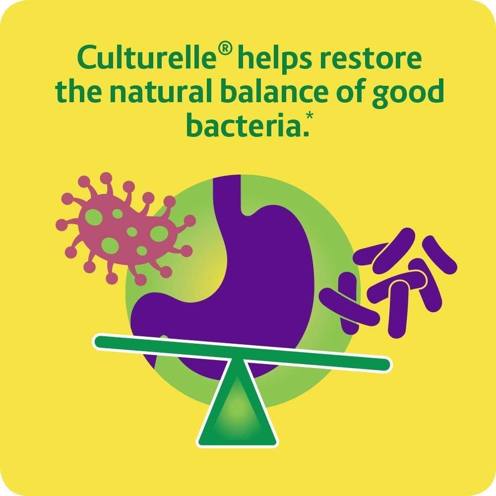Culturelle Digestive Health Daily Probiotic for Women & Men Chewables 24 Ct