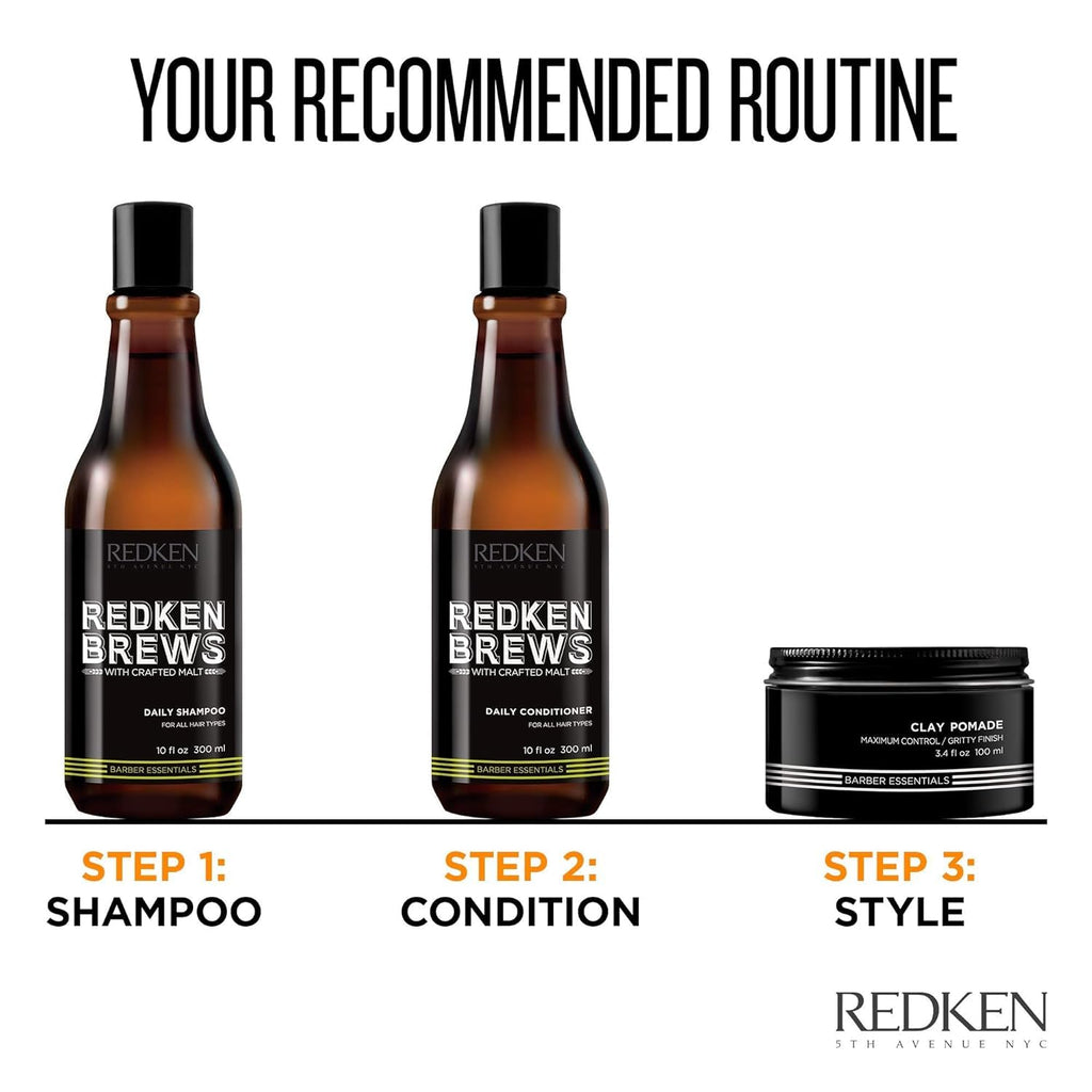 Redken Brews Daily Shampoo – Lightweight Hydration