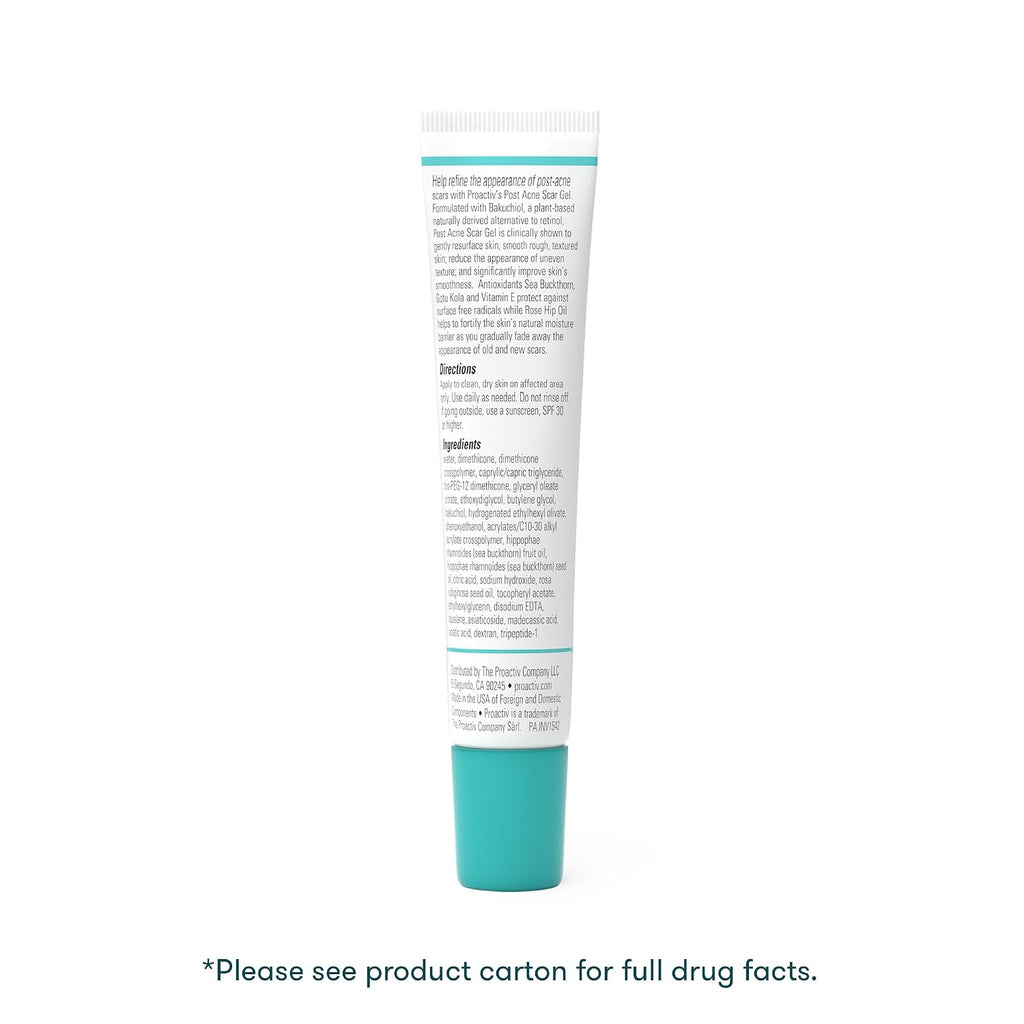 Proactiv Post Acne Scar Gel, Bakuchiol & Vitamin E Face Treatment, 1 Fl Oz