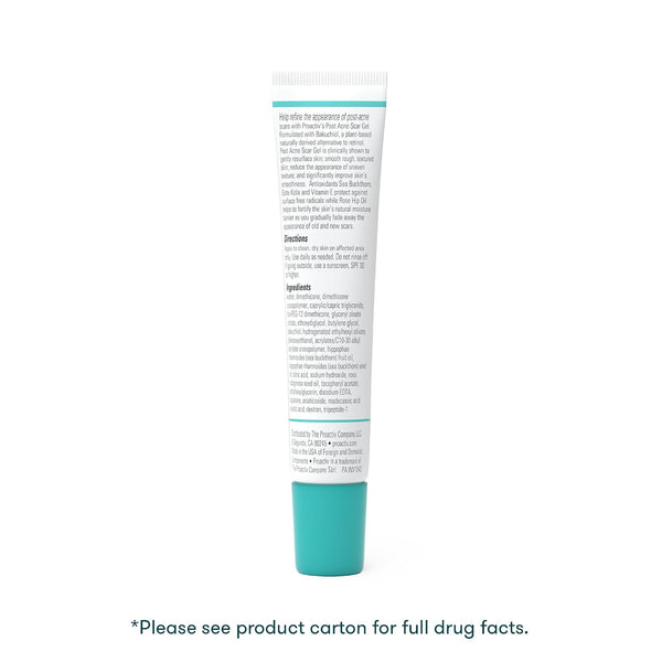 Proactiv Post Acne Scar Gel, Bakuchiol & Vitamin E Face Treatment, 1 Fl Oz