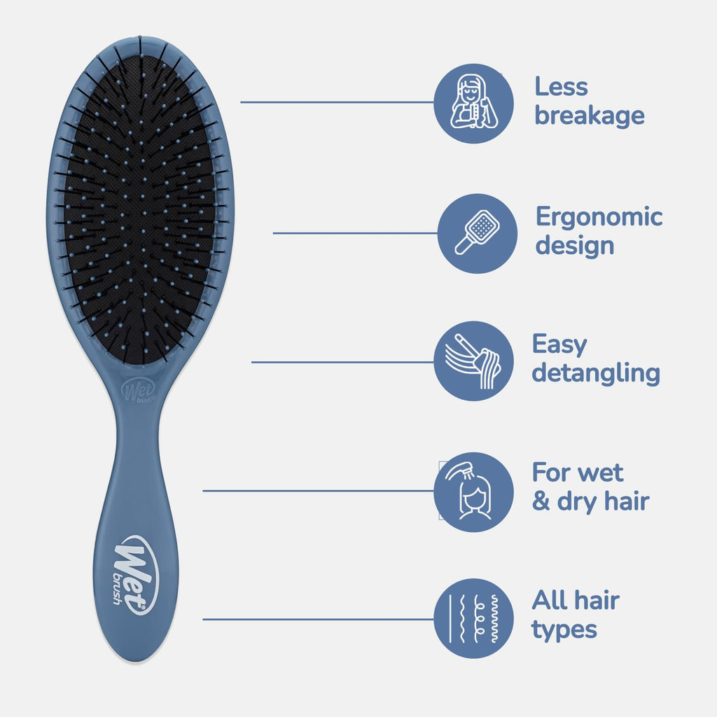 Wet Brush Original Detangler Hair Brush Blue
