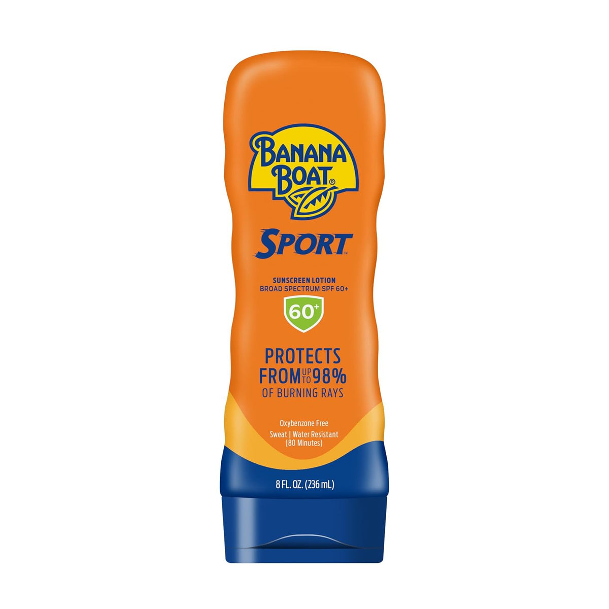 Banana Boat Sport SPF 60+ Sunscreen Lotion, 8 Fl Oz