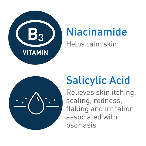 CeraVe Psoriasis Cleanser with Salicylic Acid and Lactic Acid, 8oz