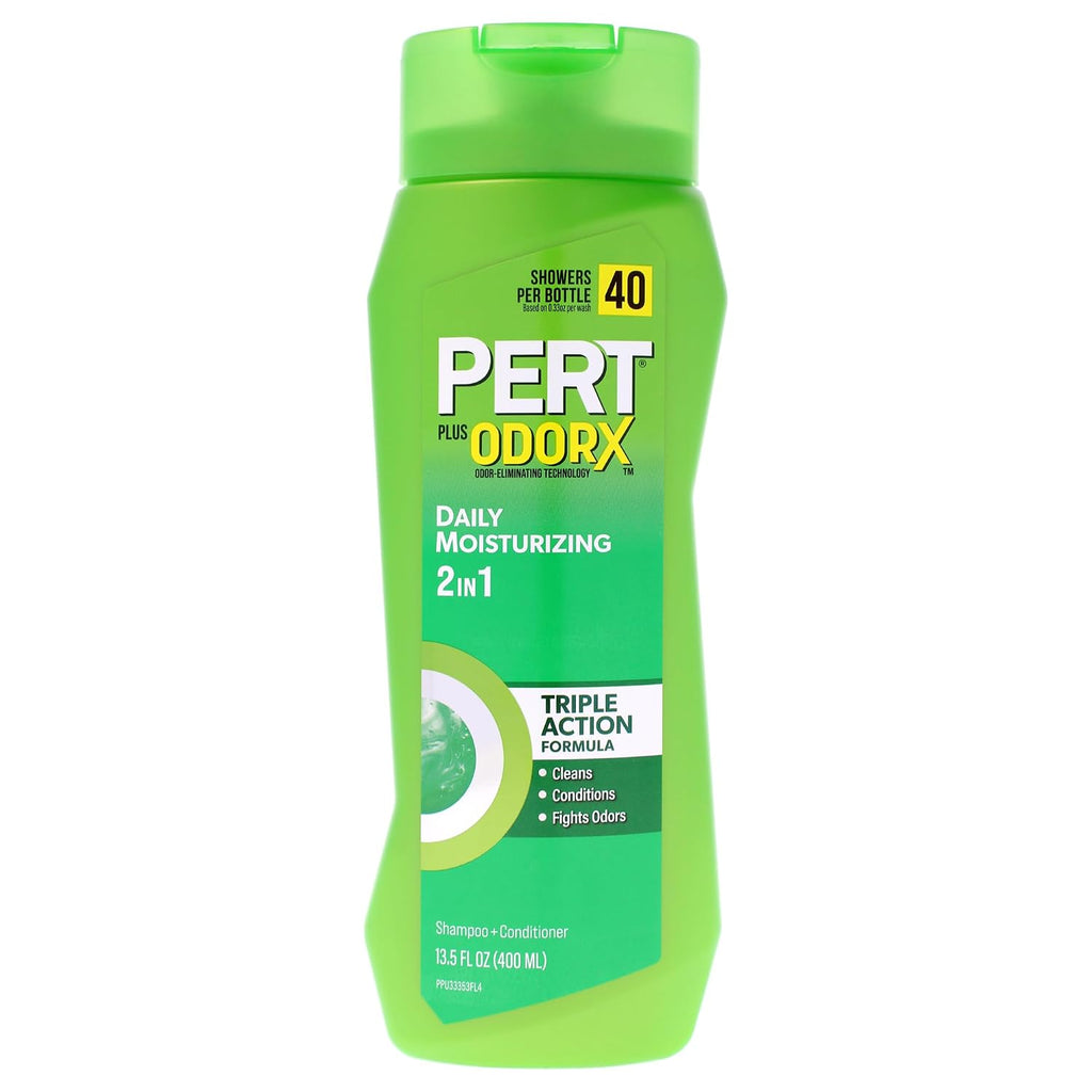Pert Plus 2 In 1 Shampoo & Conditioner Happy Medium (for Normal Hair), 13.5 oz