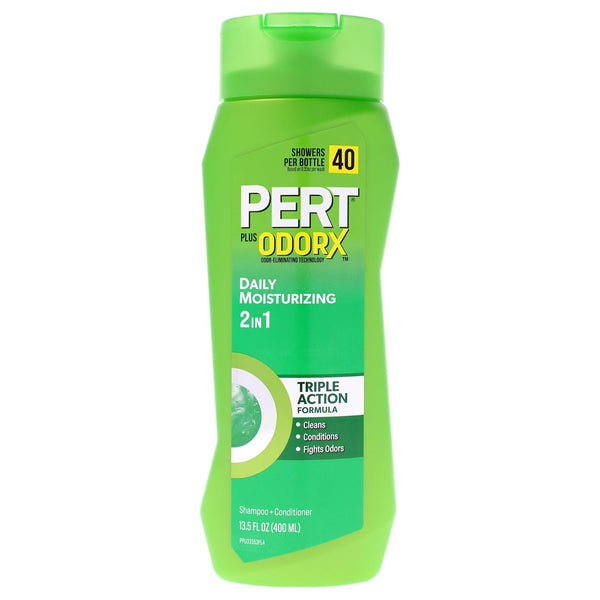 Pert Plus 2 In 1 Shampoo & Conditioner Happy Medium (for Normal Hair), 13.5 oz