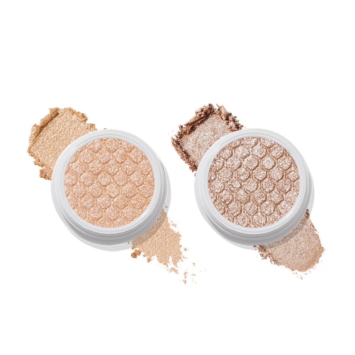 ColourPop Glimmering Neutrals Super Shock Eye Shadow Duo Crème-Powder Glitter Eyeshadow 2 Count